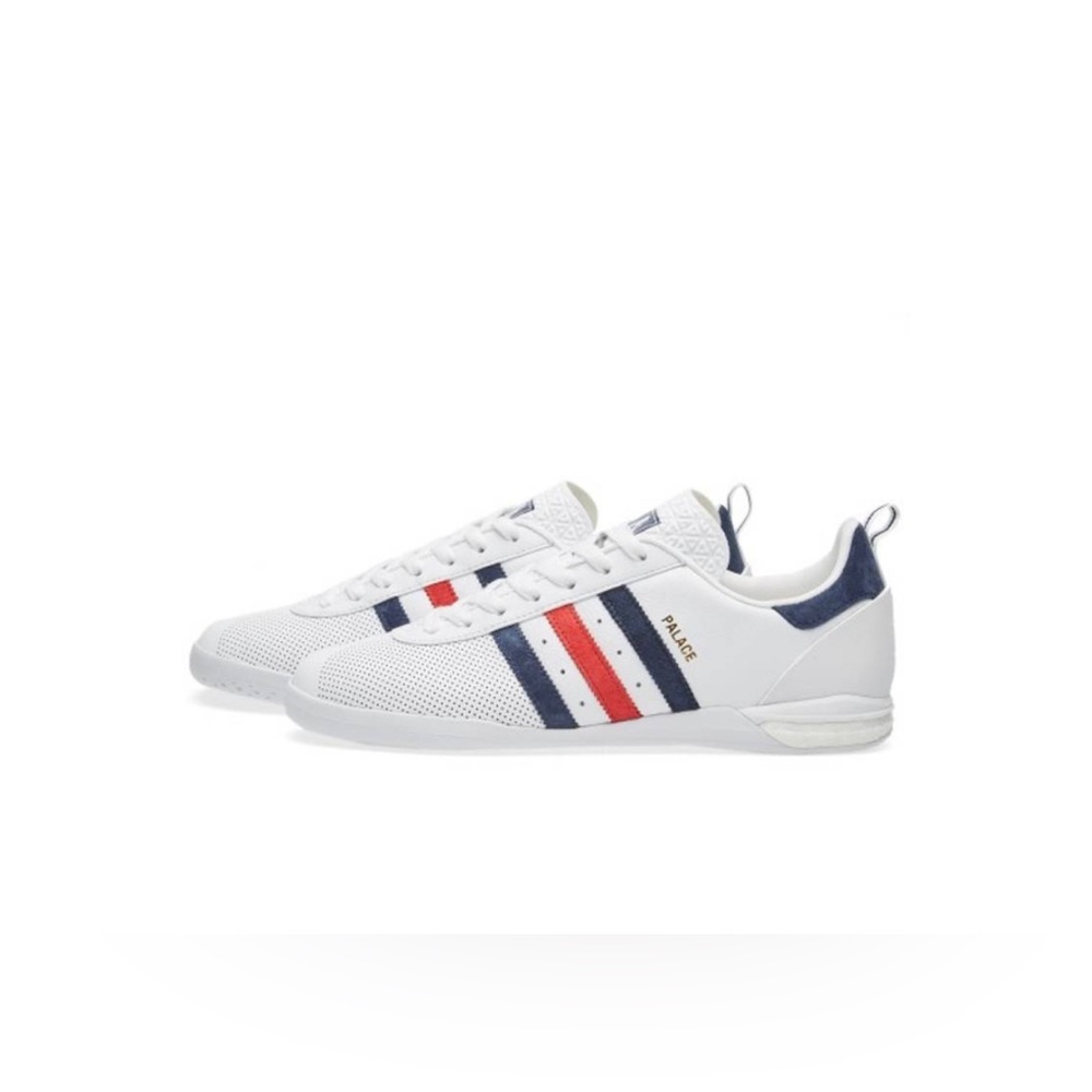 adidas Palace Indoor Leather White BB3399 Men’s size 9.5 EUC